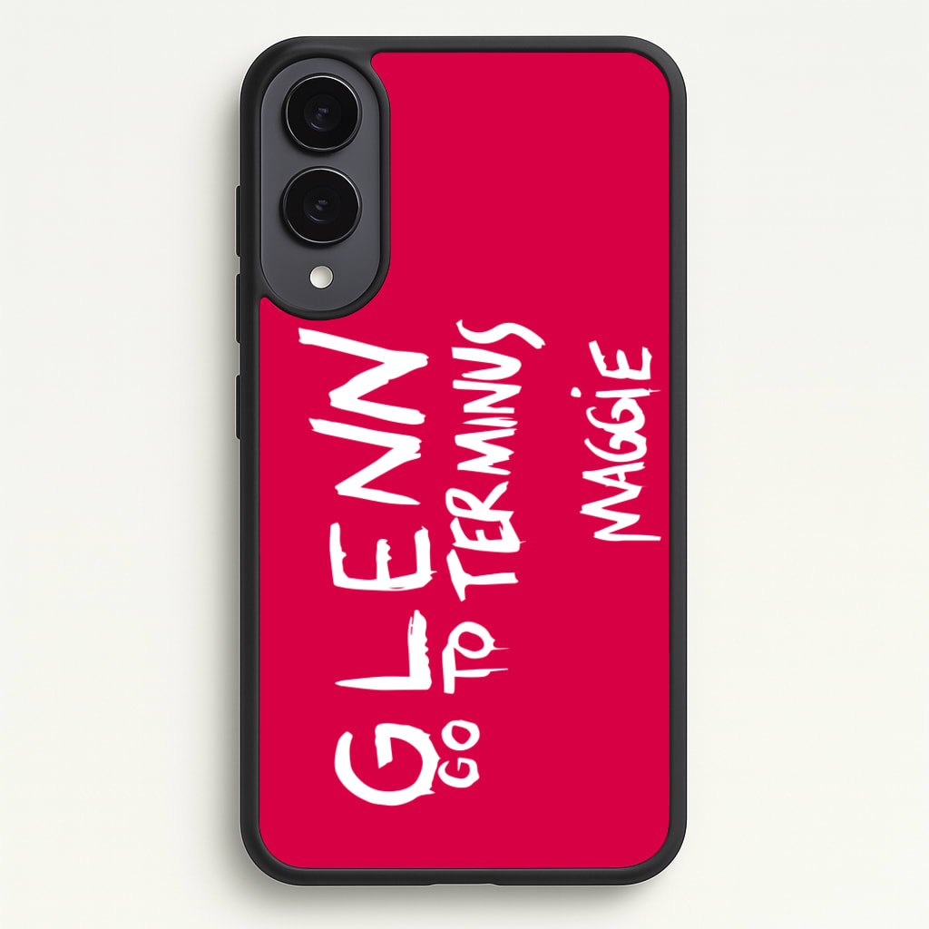 Message For Glenn - TWD - The Walking Dead Phone Case for Galaxy S25 Edge