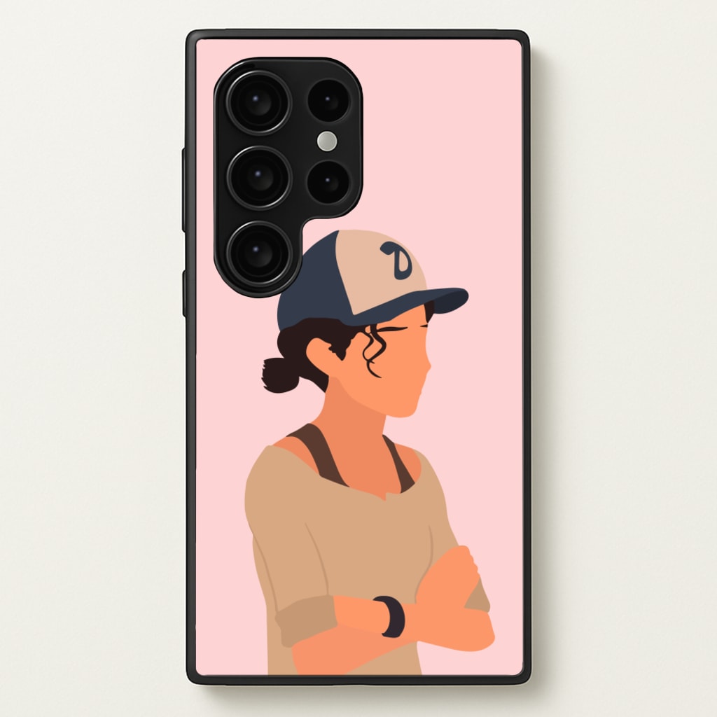 Clementine Faceless - TWD - The Walking Dead Phone Case for Galaxy S24 Ultra