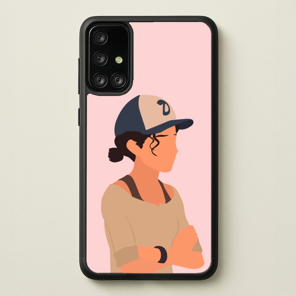 Clementine Faceless - TWD - The Walking Dead Phone Case for Galaxy A71