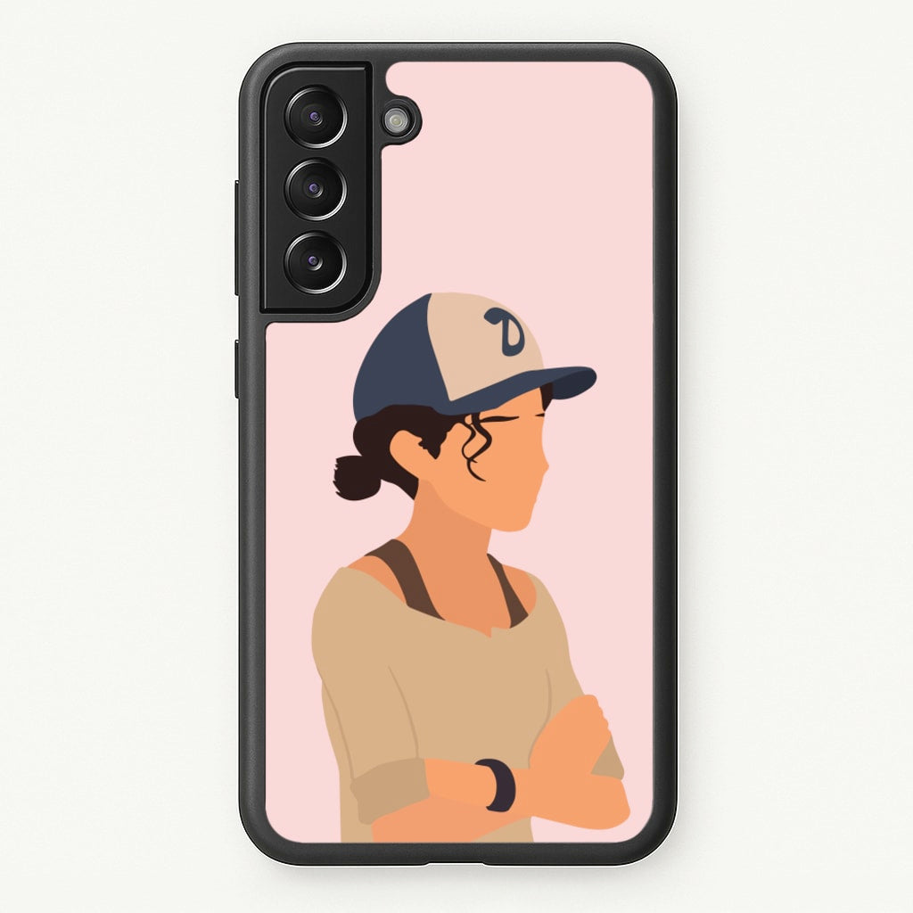 Clementine Faceless - TWD - The Walking Dead Phone Case for Galaxy S21