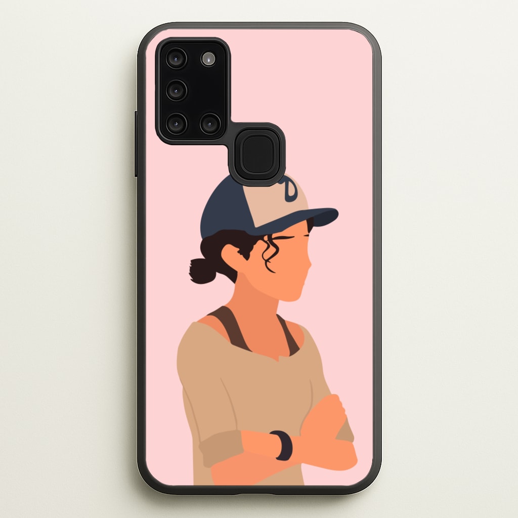 Clementine Faceless - TWD - The Walking Dead Phone Case for Galaxy A21s