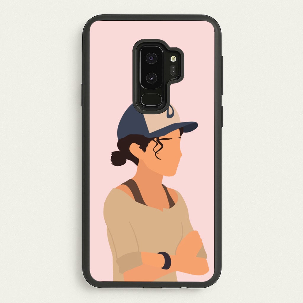 Clementine Faceless - TWD - The Walking Dead Phone Case for Galaxy S9 Plus