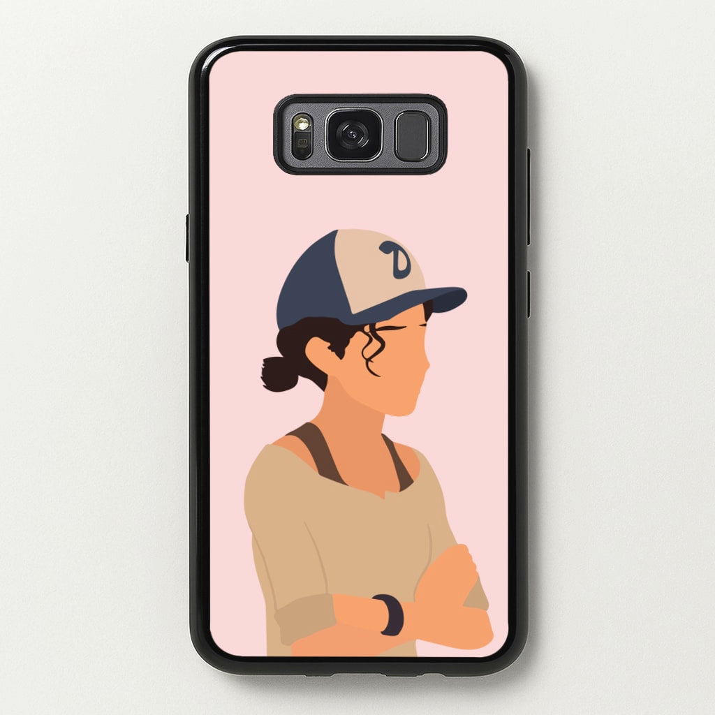 Clementine Faceless - TWD - The Walking Dead Phone Case for Galaxy S8 Plus