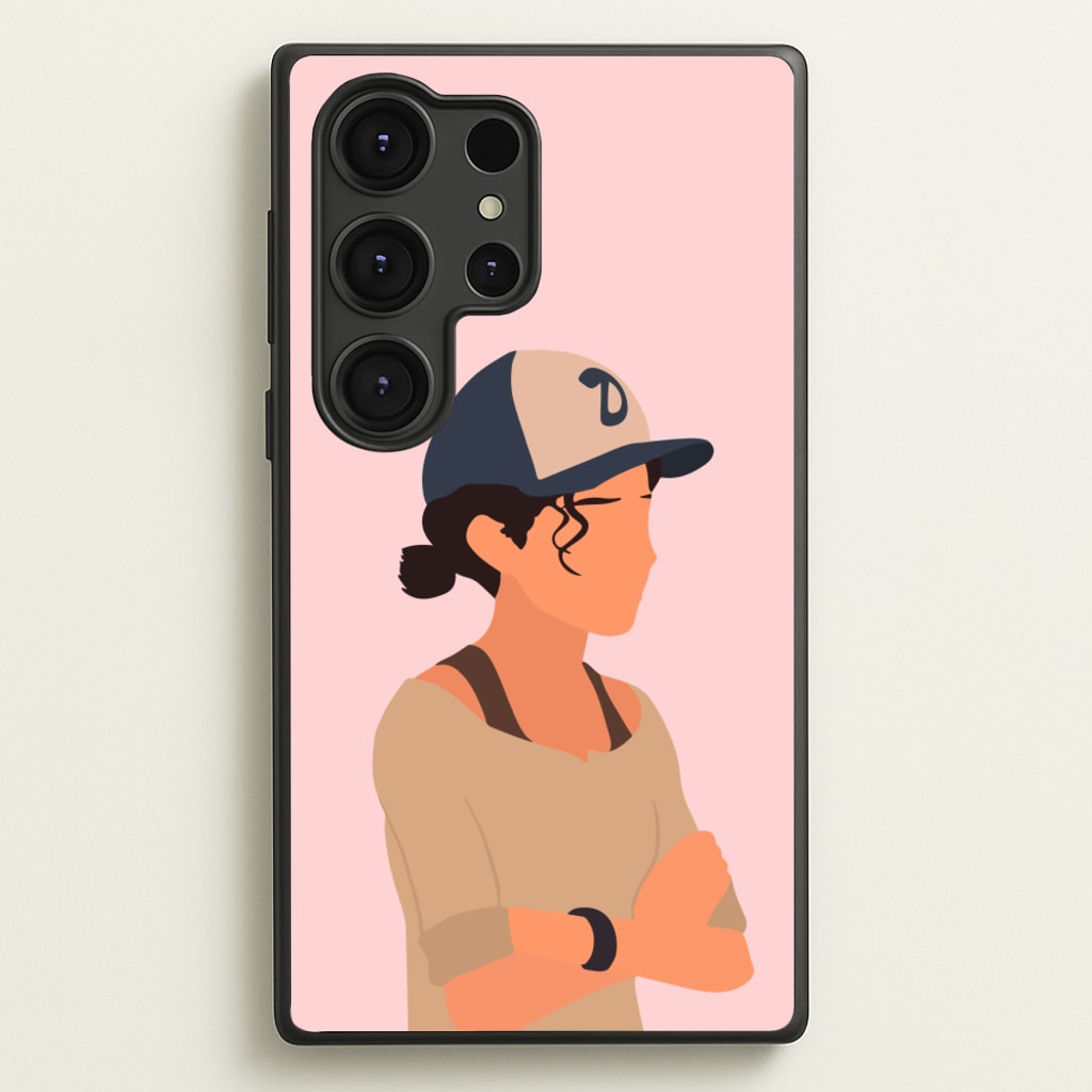 Clementine Faceless - TWD - The Walking Dead Phone Case for Galaxy S25 Ultra