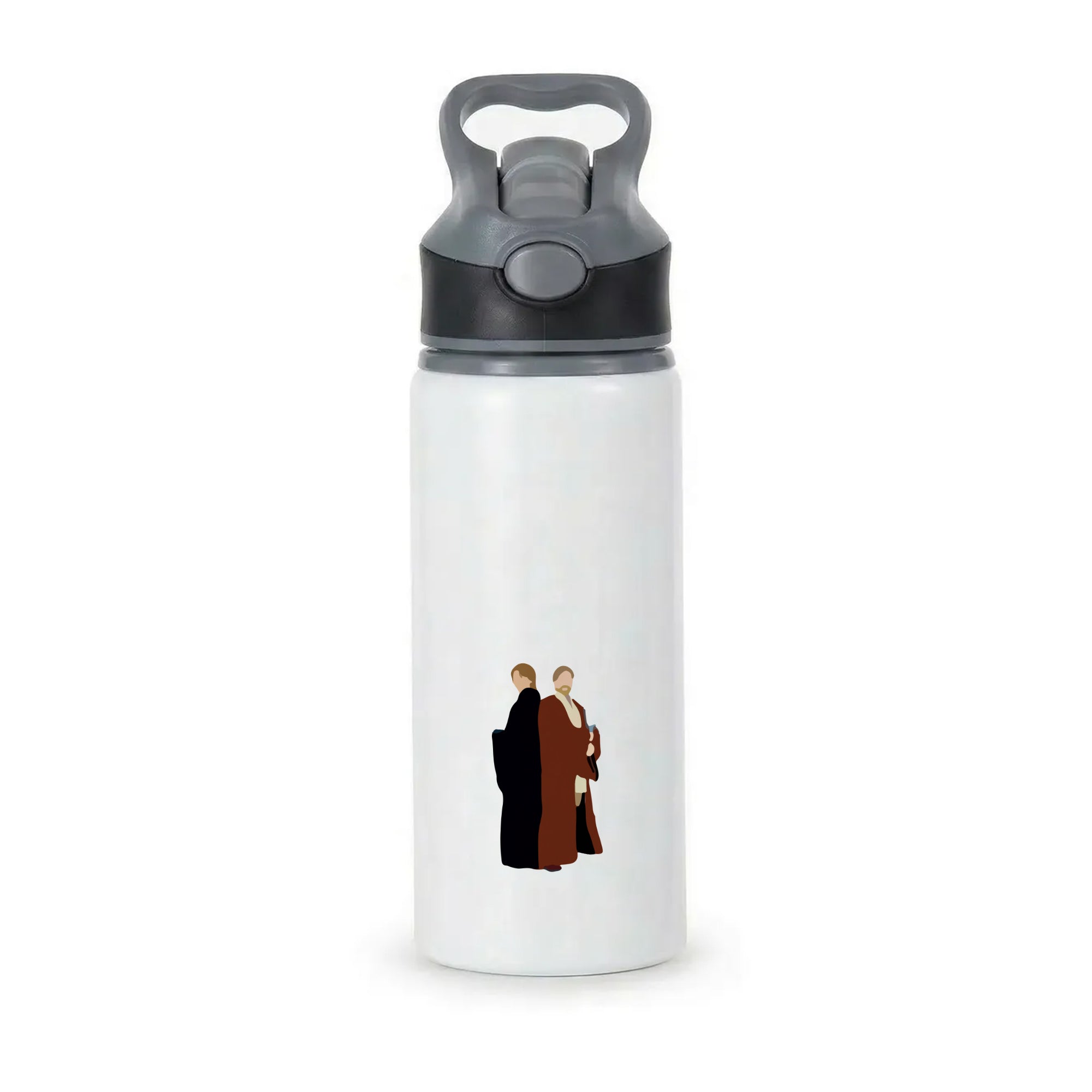 Skywalker and Kenobi Active Water Bottle - Black