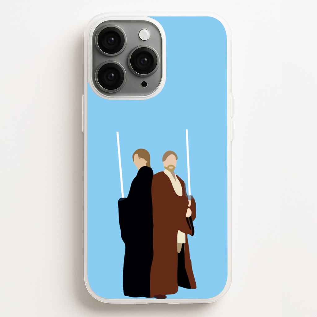 Skywalker and Kenobi - Star Wars Phone Case for iPhone 12 Pro Max