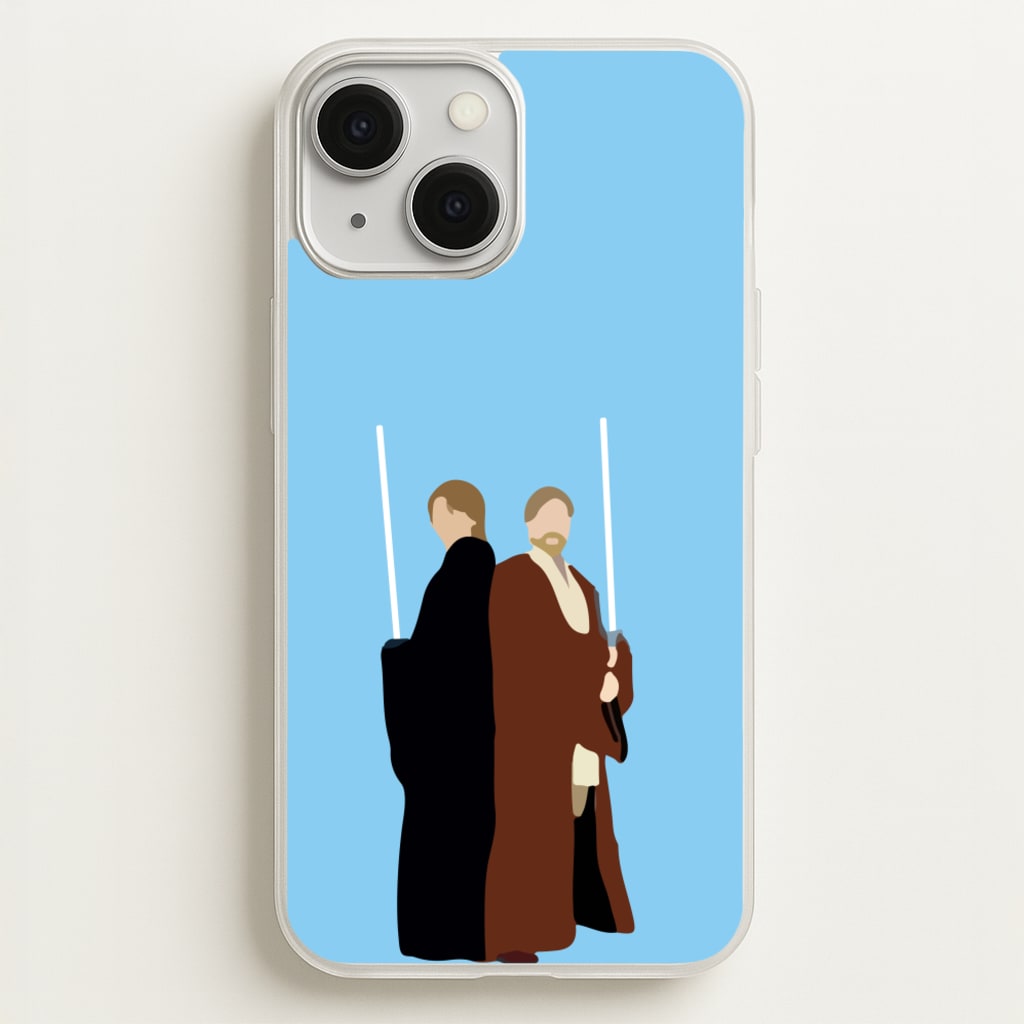 Skywalker and Kenobi - Star Wars Phone Case for iPhone 13