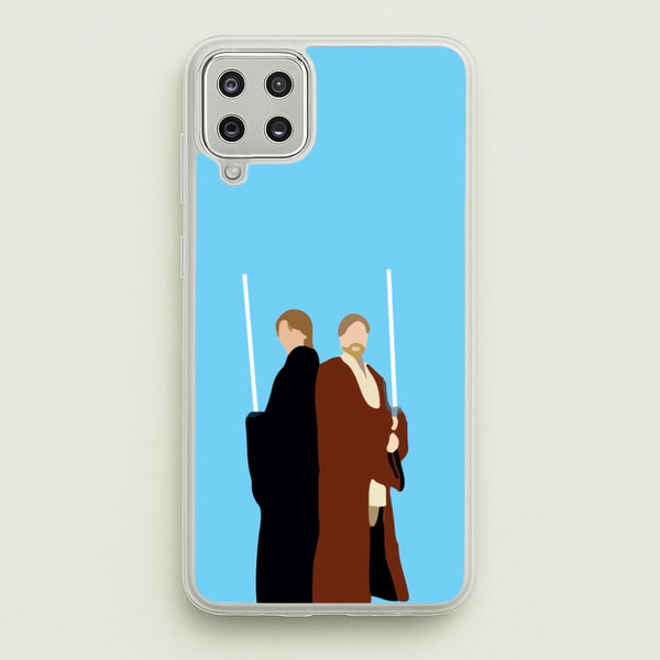Skywalker and Kenobi - Star Wars Phone Case for Galaxy A12