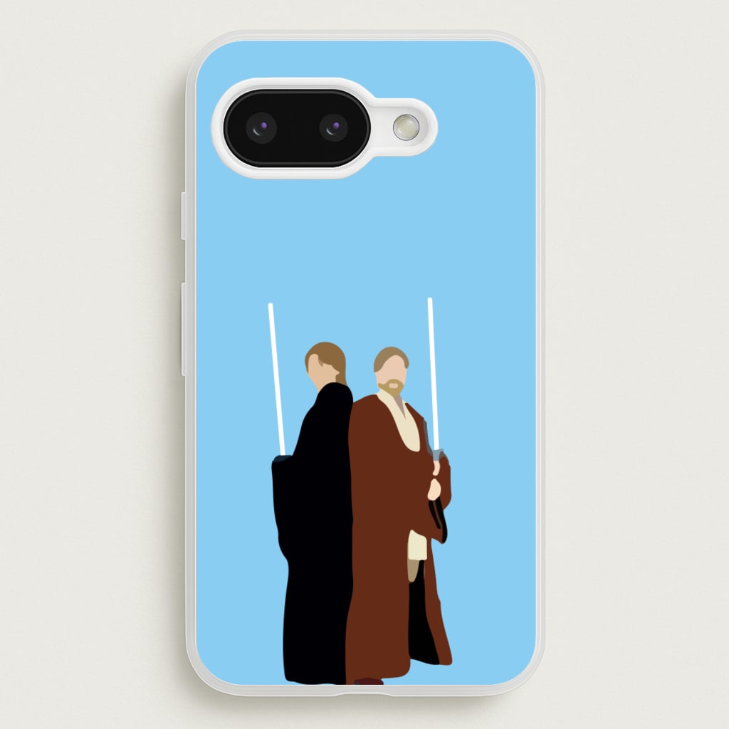 Skywalker and Kenobi - Star Wars Phone Case for Google Pixel 9a