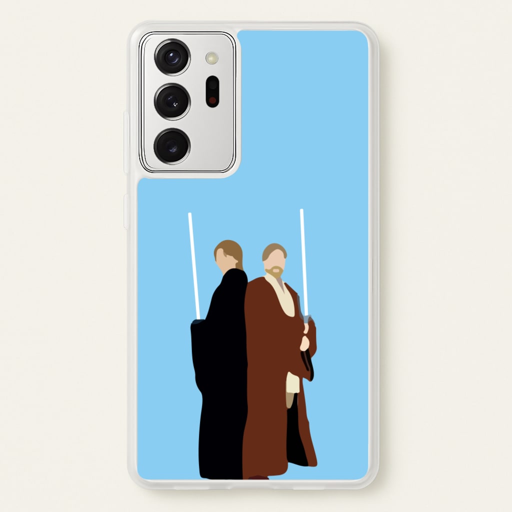 Skywalker and Kenobi - Star Wars Phone Case for Galaxy Note 20 Ultra