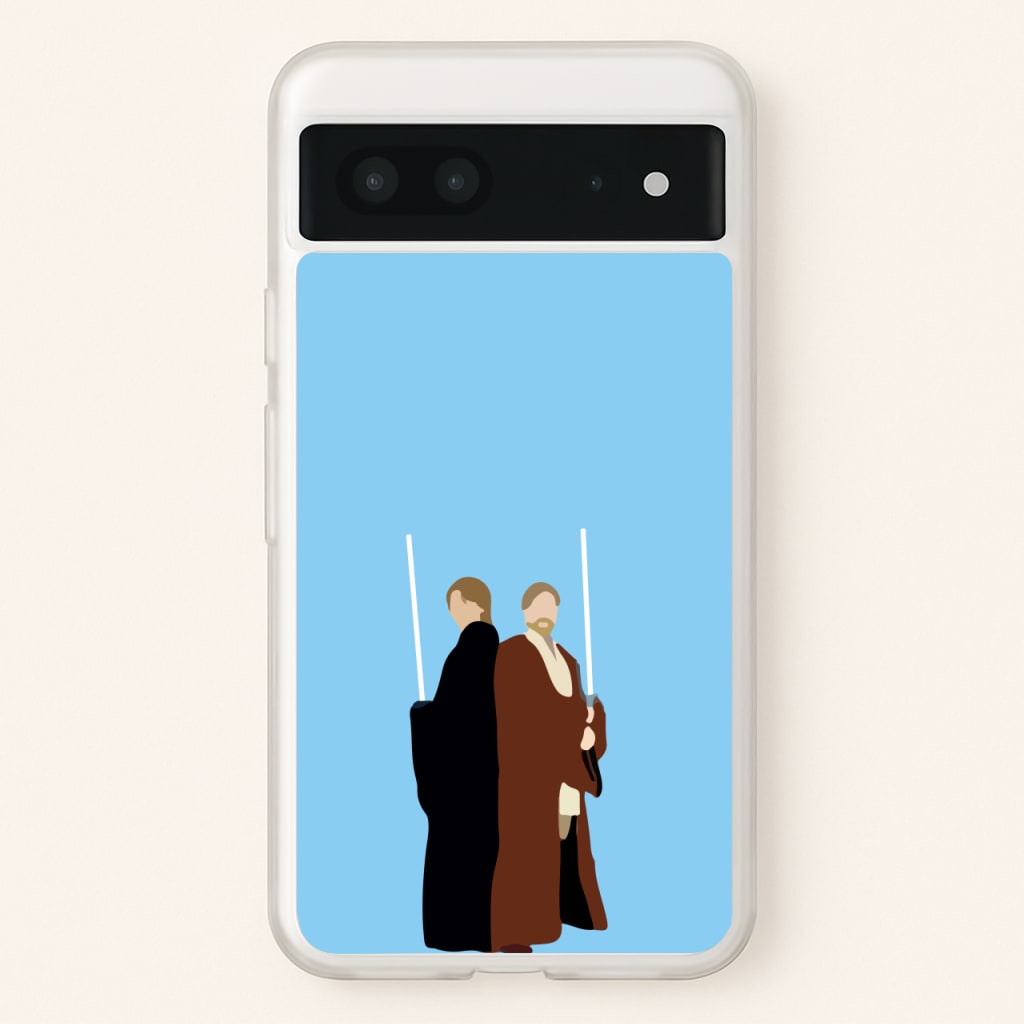 Skywalker and Kenobi - Star Wars Phone Case for Google Pixel 7