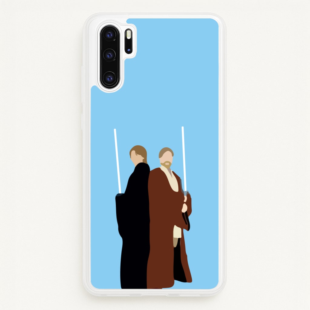 Skywalker and Kenobi - Star Wars Phone Case for Huawei P30 Pro