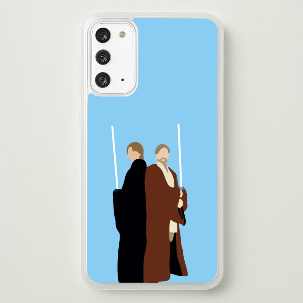 Skywalker and Kenobi - Star Wars Phone Case for Galaxy Note 20