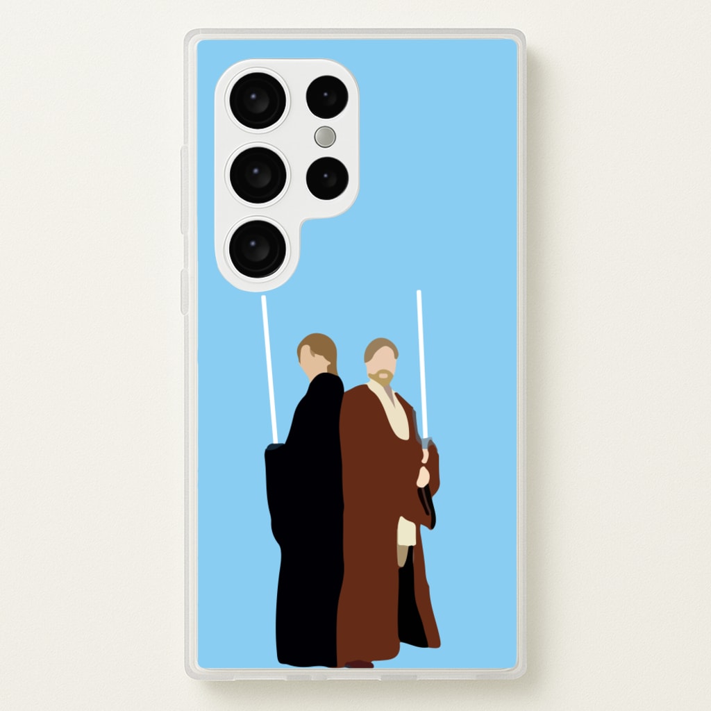 Skywalker and Kenobi - Star Wars Phone Case for Galaxy S24 Ultra