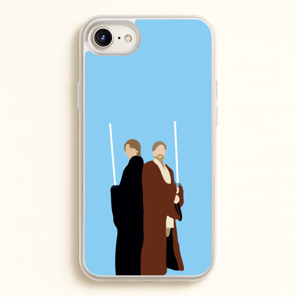 Skywalker and Kenobi - Star Wars Phone Case for iPhone 6 Plus / 7 Plus / 8 Plus