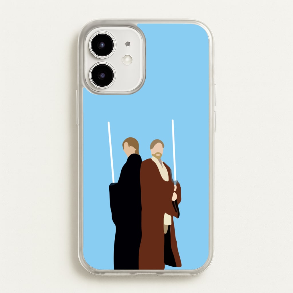 Skywalker and Kenobi - Star Wars Phone Case for iPhone 12 Mini