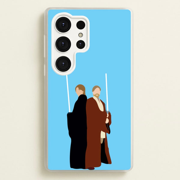 Skywalker and Kenobi - Star Wars Phone Case for Galaxy S25 Ultra