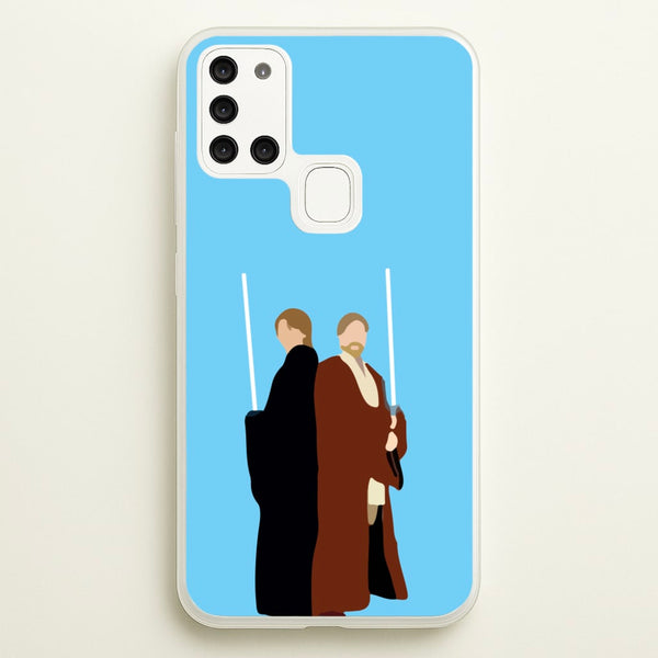 Skywalker and Kenobi - Star Wars Phone Case for Galaxy A21s