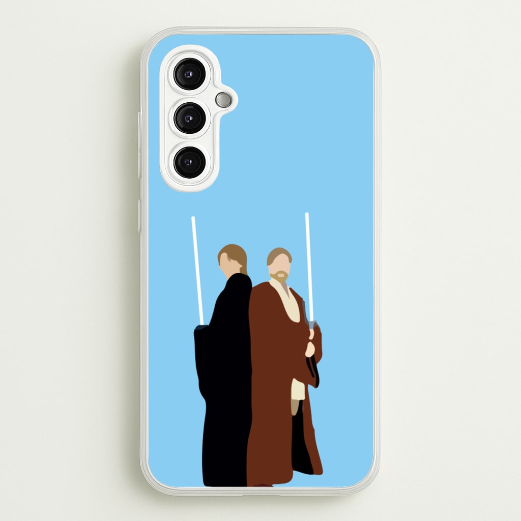 Skywalker and Kenobi - Star Wars Phone Case for Galaxy A14
