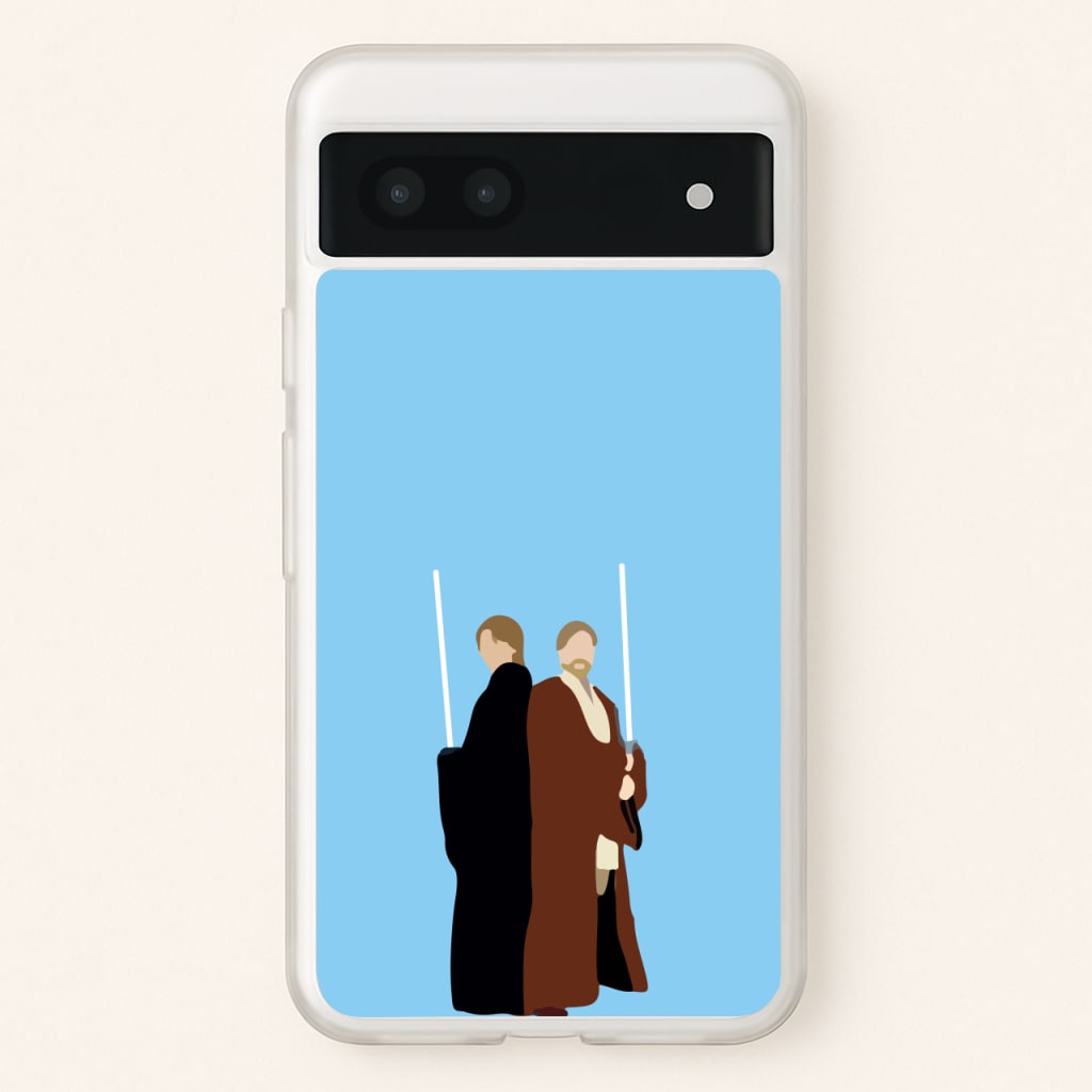 Skywalker and Kenobi - Star Wars Phone Case for Google Pixel 6a