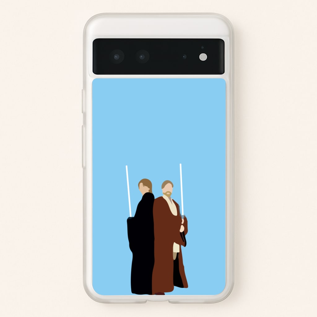 Skywalker and Kenobi - Star Wars Phone Case for Google Pixel 6