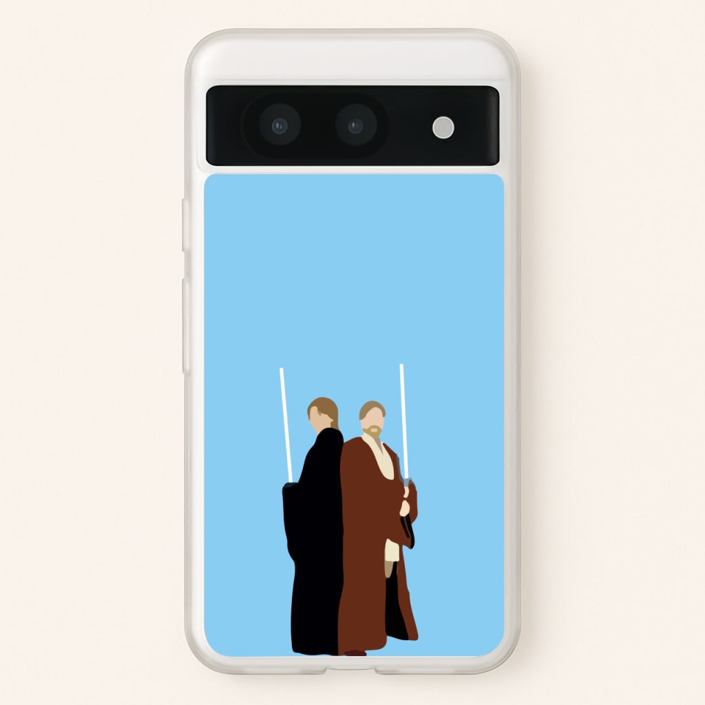 Skywalker and Kenobi - Star Wars Phone Case for Google Pixel 8a