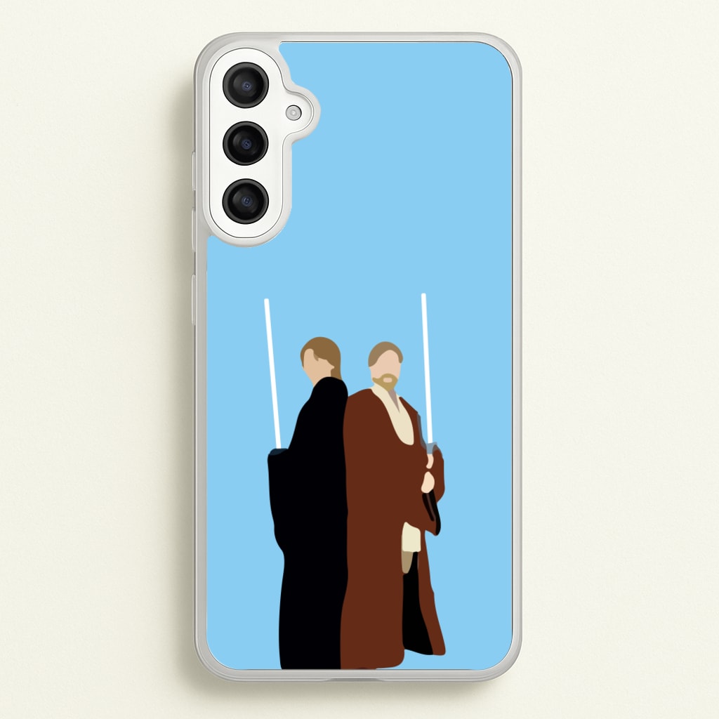 Skywalker and Kenobi - Star Wars Phone Case for Galaxy A36