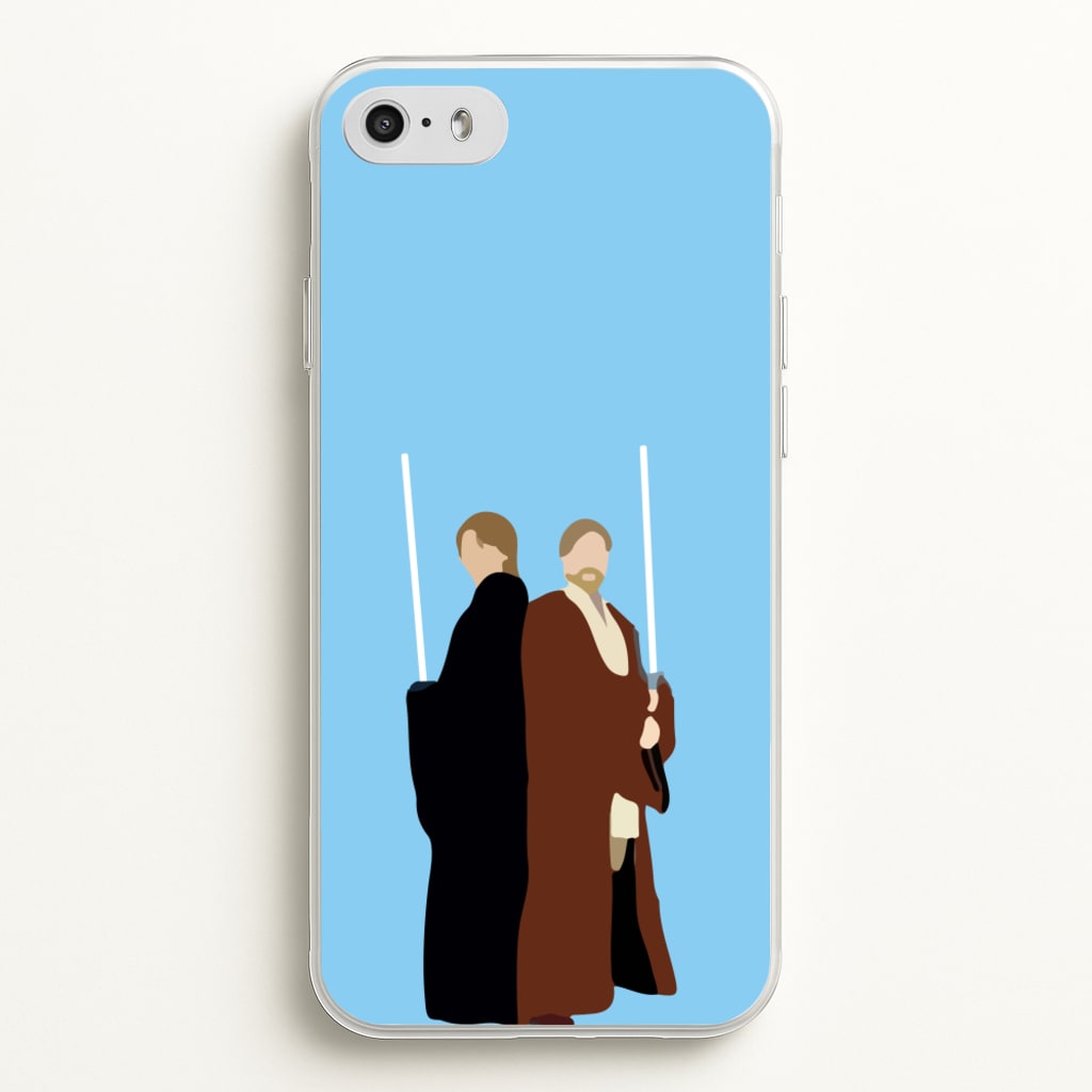 Skywalker and Kenobi - Star Wars Phone Case for iPhone 5 / 5s / SE 2016