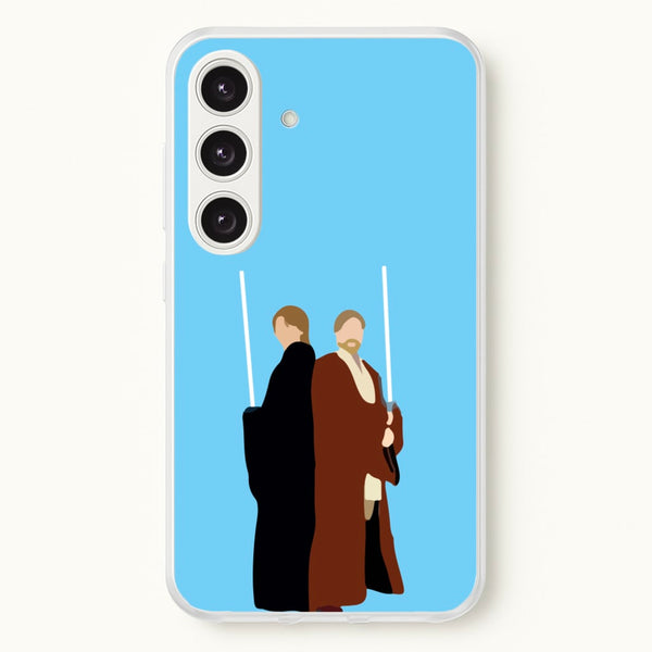 Skywalker and Kenobi - Star Wars Phone Case for Galaxy S25