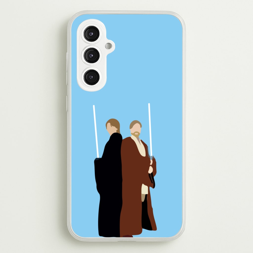 Skywalker and Kenobi - Star Wars Phone Case for Galaxy S23FE