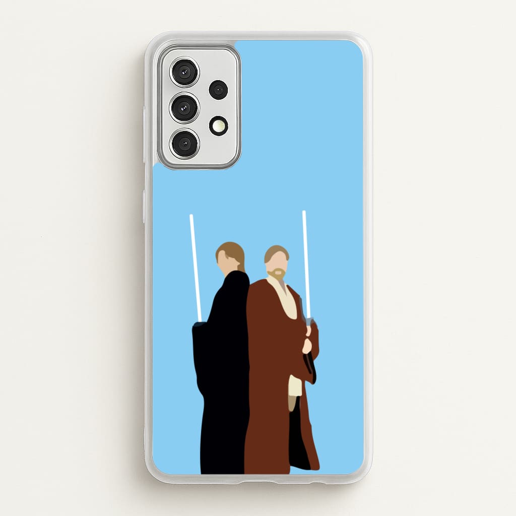 Skywalker and Kenobi - Star Wars Phone Case for Galaxy A52 / A52s