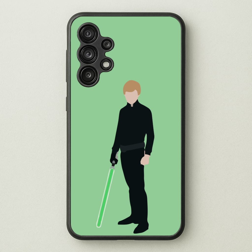 Skywalker Green Lightsaber - Star Wars Phone Case for Galaxy A13