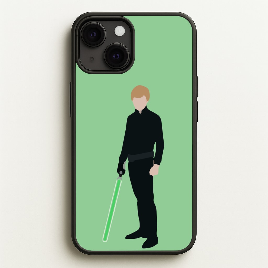 Skywalker Green Lightsaber - Star Wars Phone Case for iPhone 13 Mini