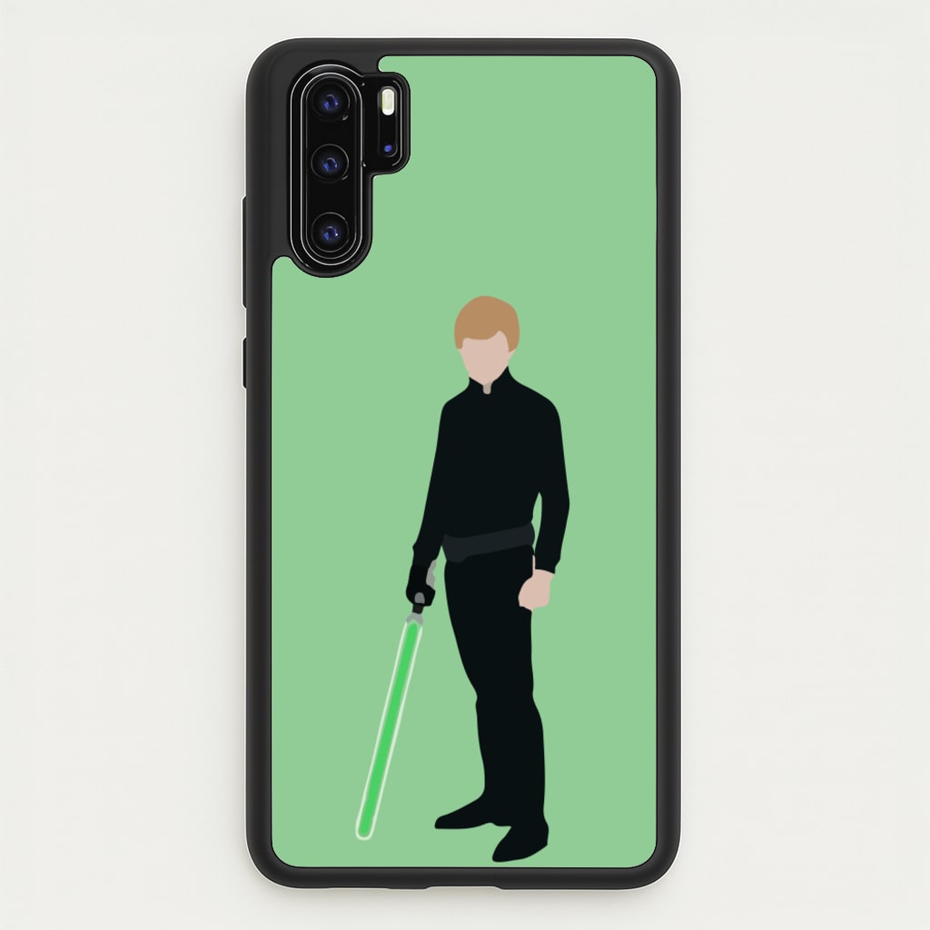 Skywalker Green Lightsaber - Star Wars Phone Case for Huawei P30 Pro