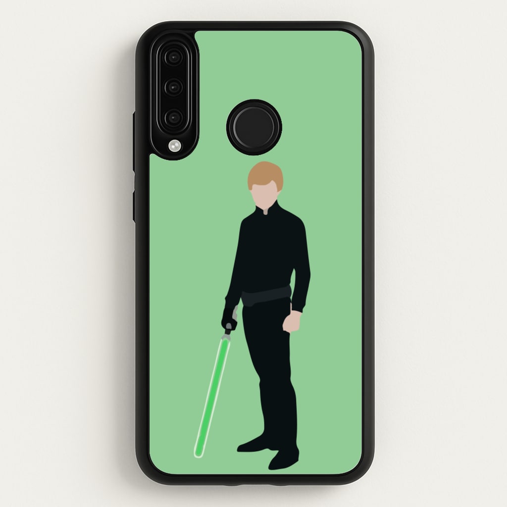 Skywalker Green Lightsaber - Star Wars Phone Case for Huawei P30 Lite