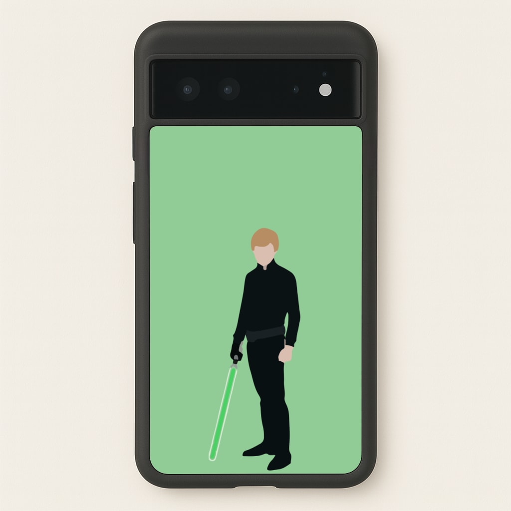 Skywalker Green Lightsaber - Star Wars Phone Case for Google Pixel 6