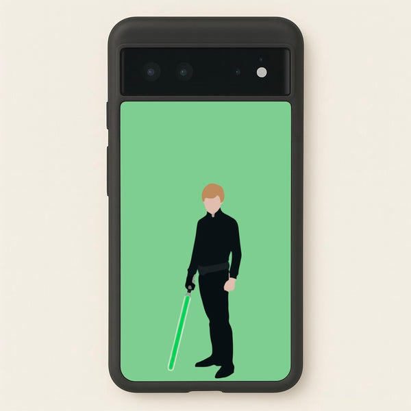 Skywalker Green Lightsaber - Star Wars Phone Case for Google Pixel 6