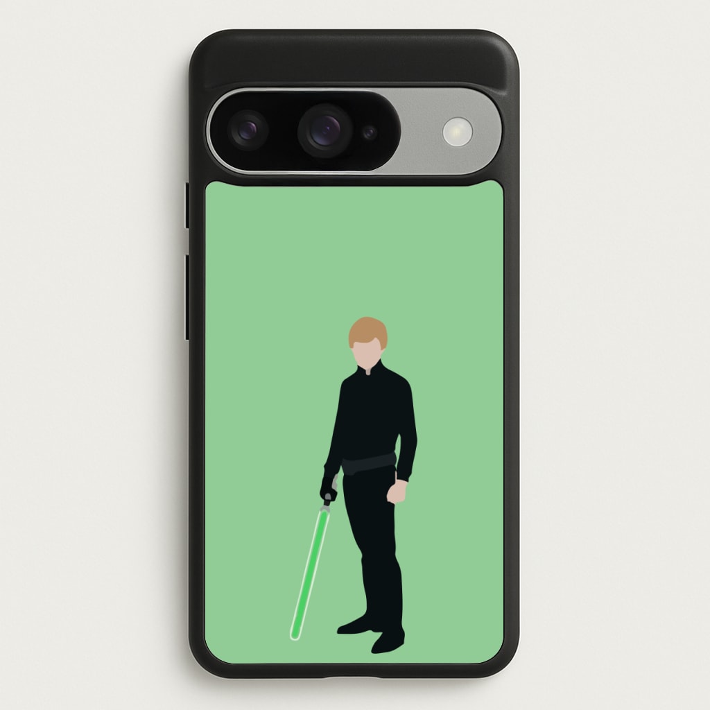 Skywalker Green Lightsaber Phone Case for Google Pixel 10 / 10 Pro
