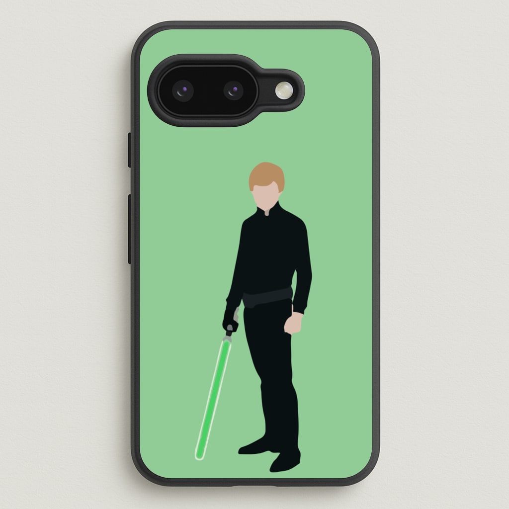 Skywalker Green Lightsaber - Star Wars Phone Case for Google Pixel 9a