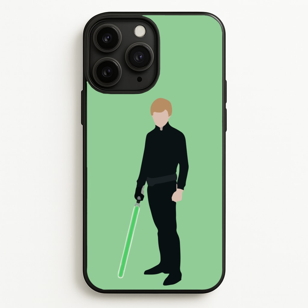 Skywalker Green Lightsaber - Star Wars Phone Case for iPhone 11 Pro Max