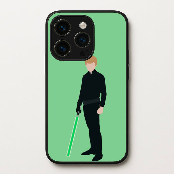 Skywalker Green Lightsaber - Star Wars Phone Case for iPhone 15 Pro Max