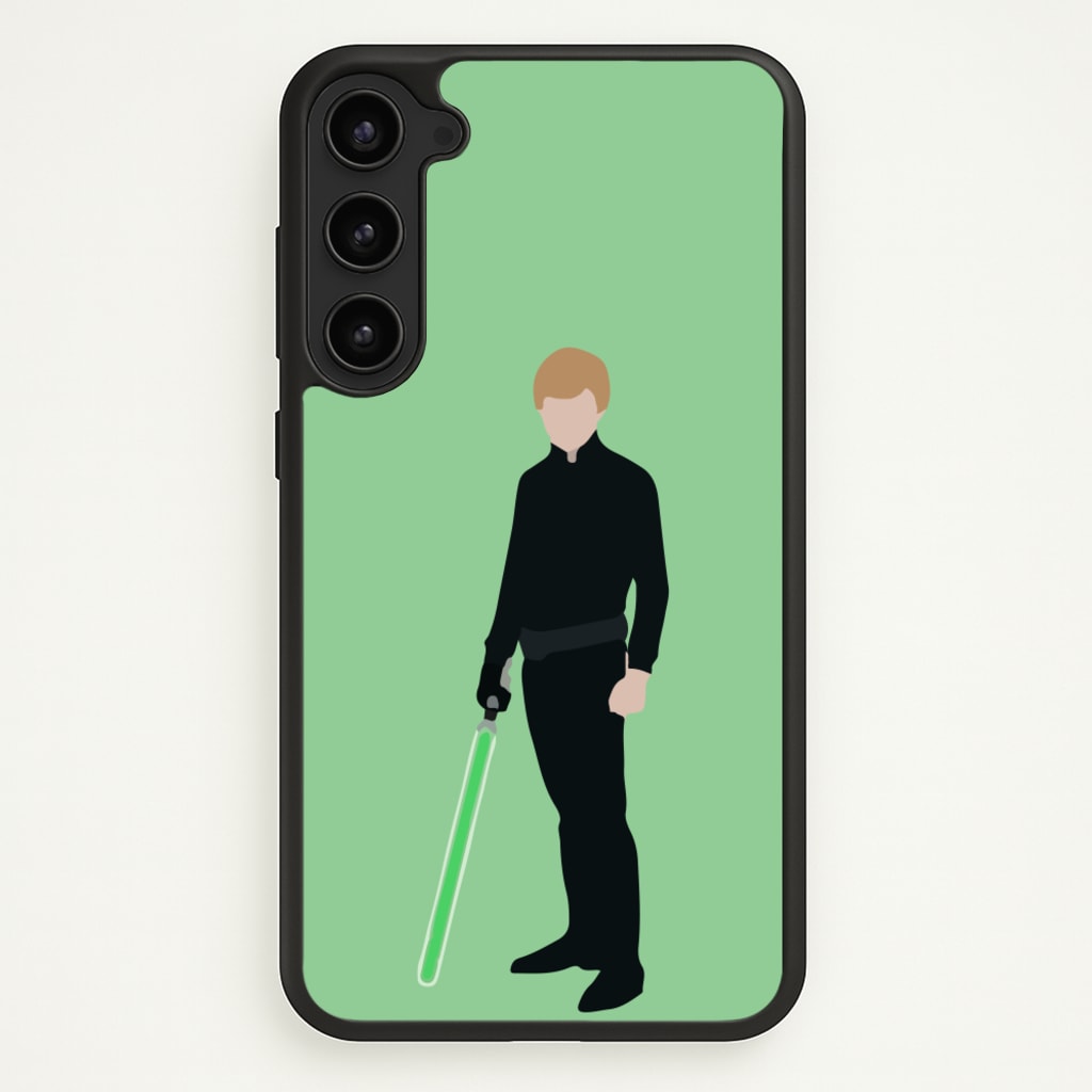 Skywalker Green Lightsaber - Star Wars Phone Case for Galaxy S23 Plus