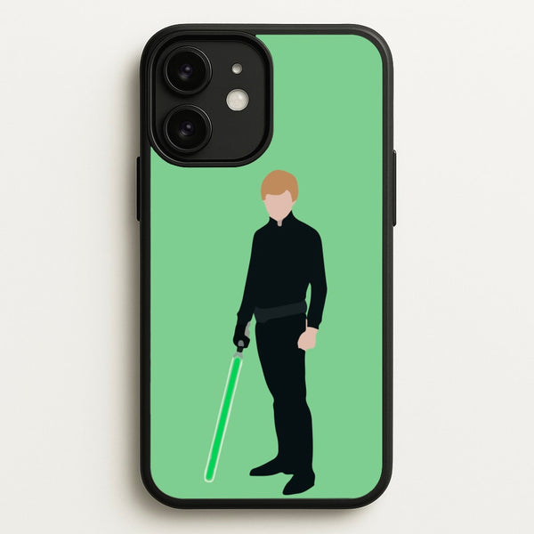 Skywalker Green Lightsaber - Star Wars Phone Case for iPhone 11