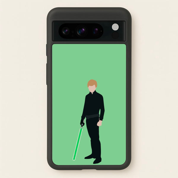 Skywalker Green Lightsaber - Star Wars Phone Case for Google Pixel 8 Pro