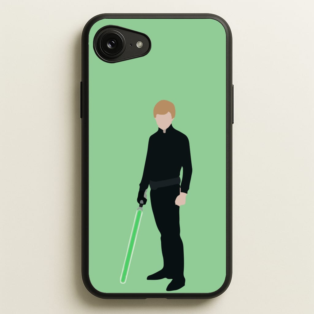 Skywalker Green Lightsaber - Star Wars Phone Case for iPhone 16e