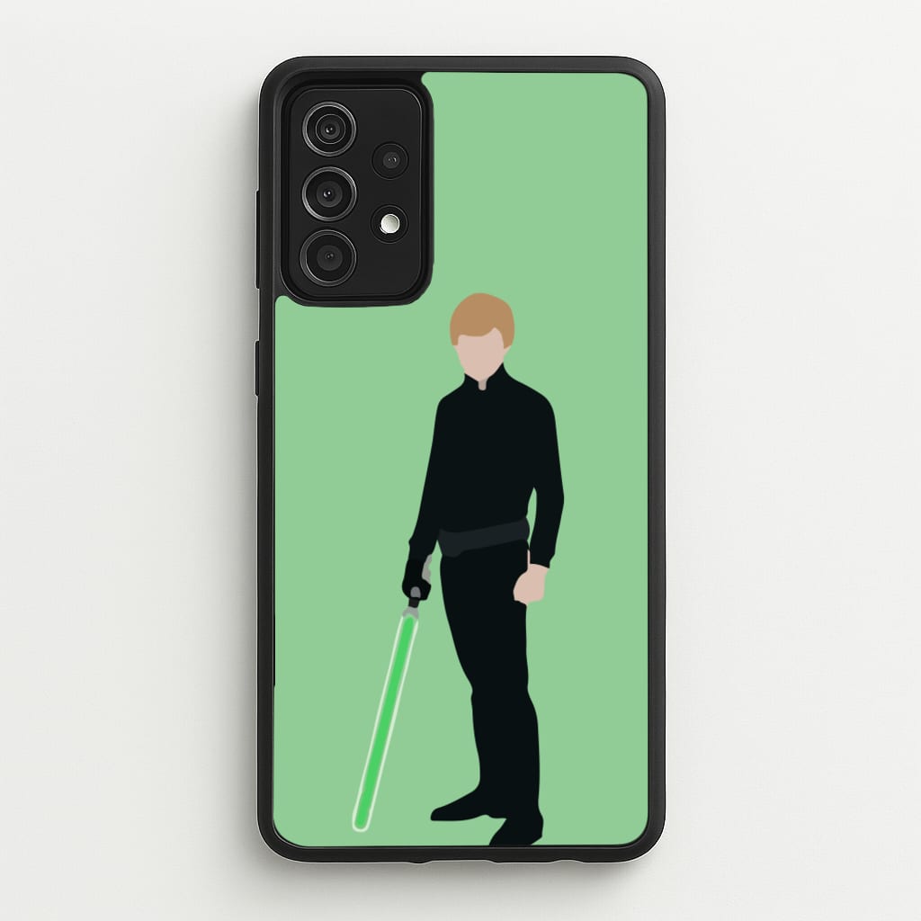 Skywalker Green Lightsaber - Star Wars Phone Case for Galaxy A52 / A52s