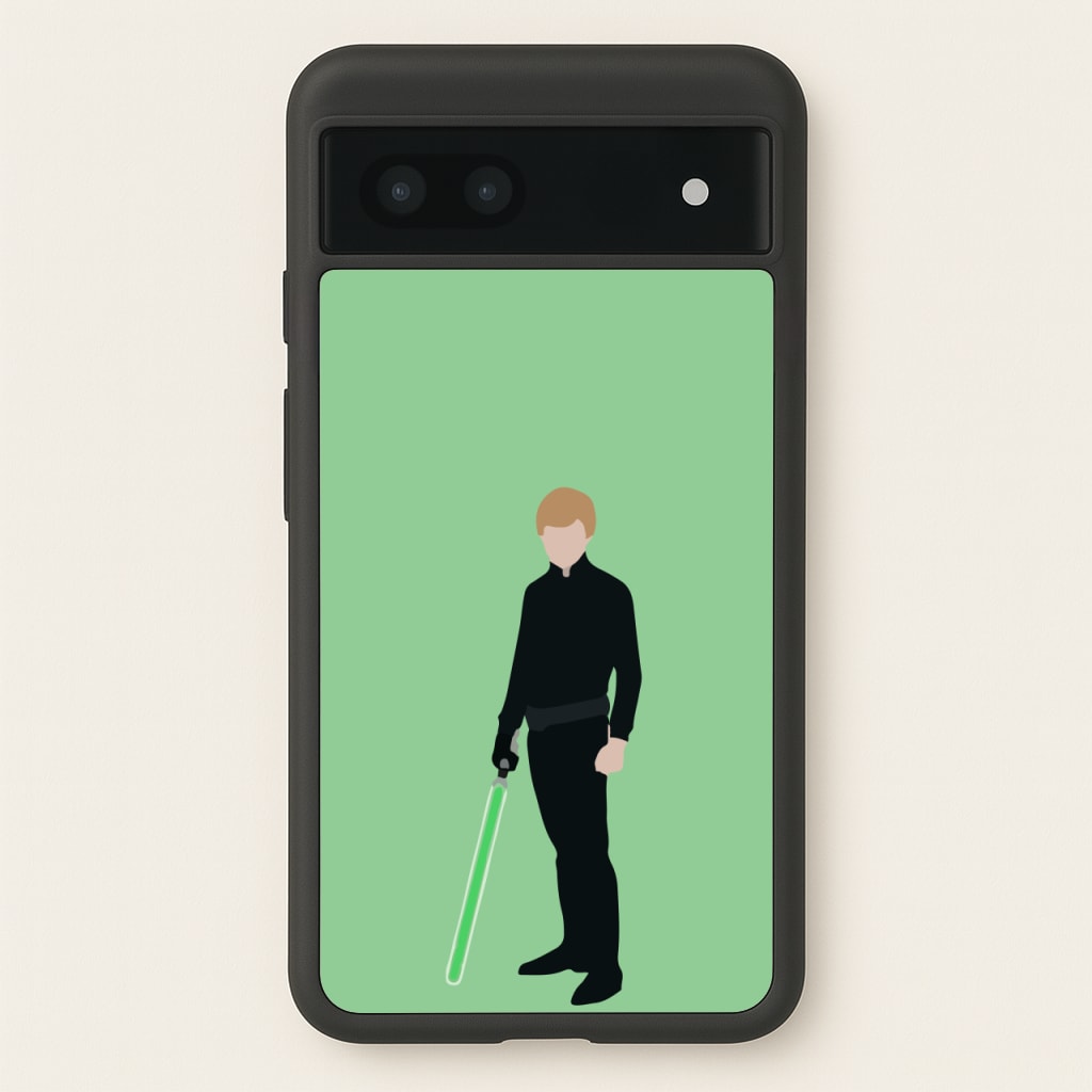 Skywalker Green Lightsaber - Star Wars Phone Case for Google Pixel 6a