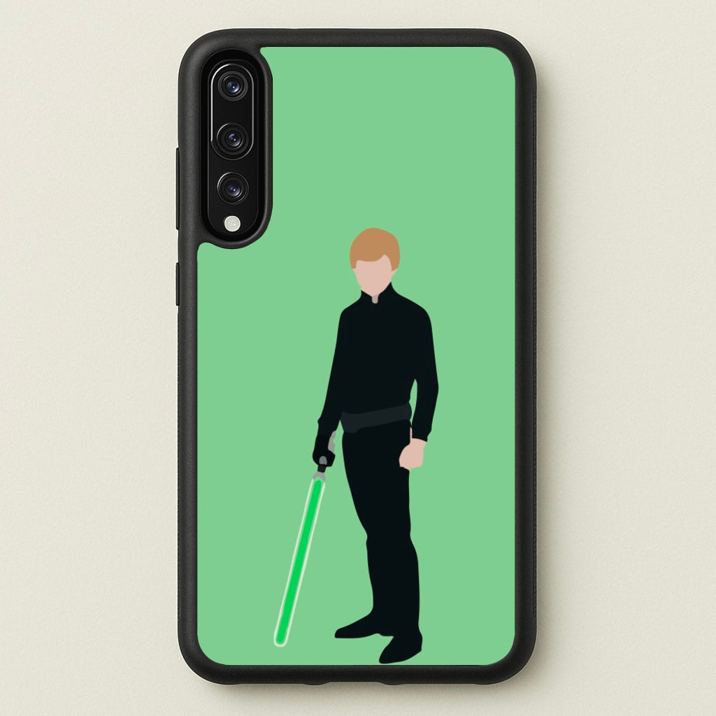 Skywalker Green Lightsaber - Star Wars Phone Case for Huawei P20 Pro