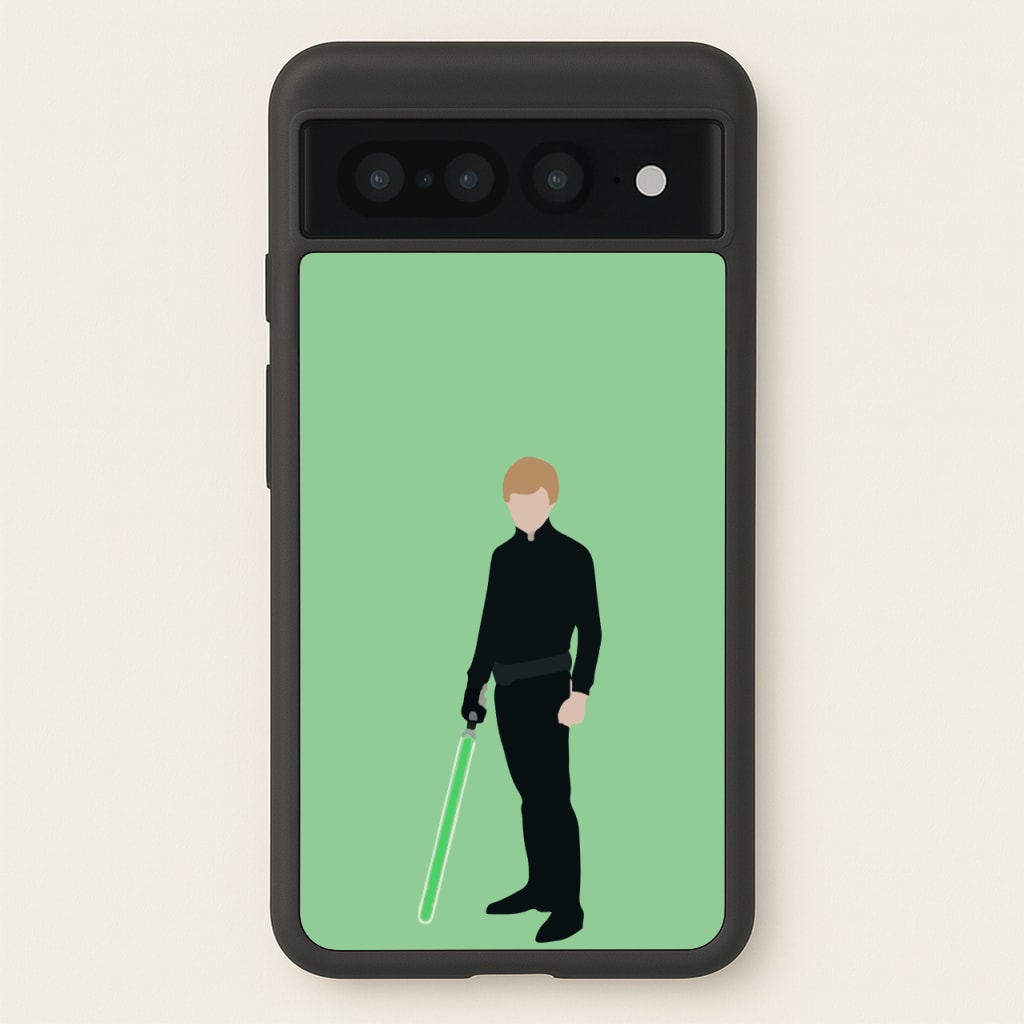 Skywalker Green Lightsaber - Star Wars Phone Case for Google Pixel 7 Pro