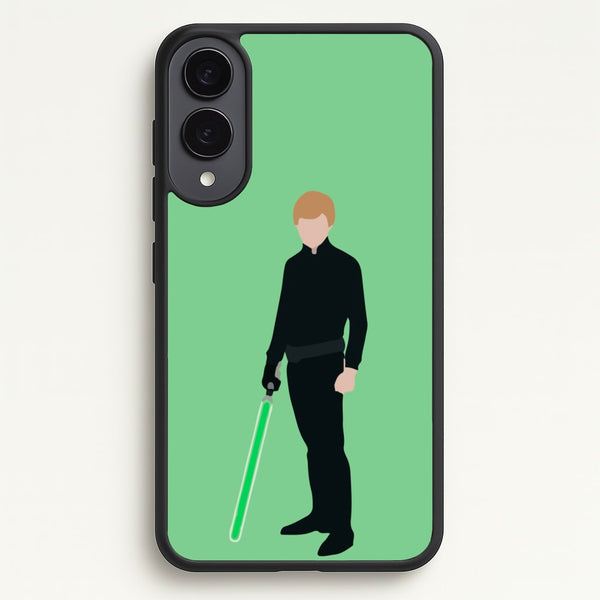 Skywalker Green Lightsaber - Star Wars Phone Case for Galaxy S25 Edge